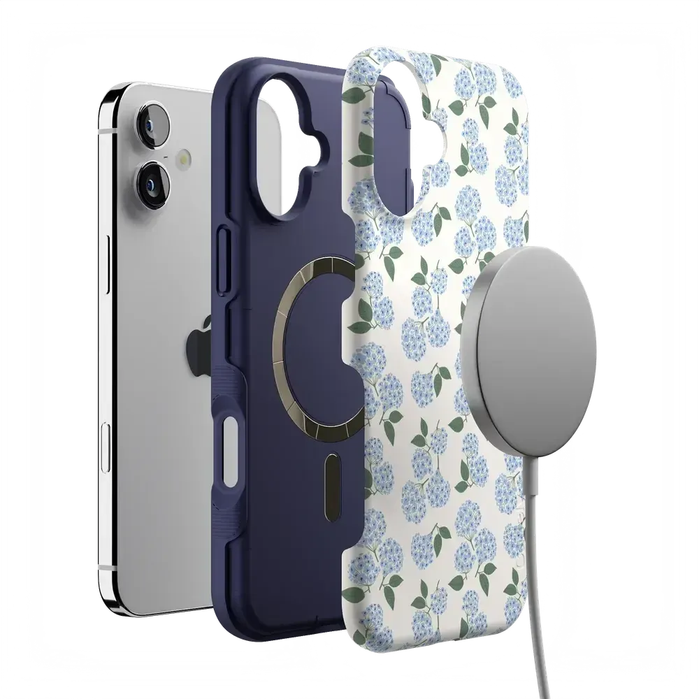 Nantucket Cottage | Blue Hydrangea Case - Bansusa
