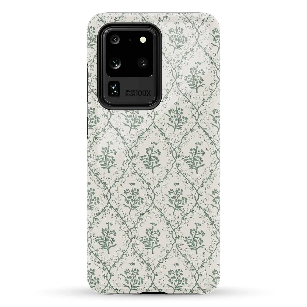 Sage Tapestry | Floral Vines Case - Bansusa