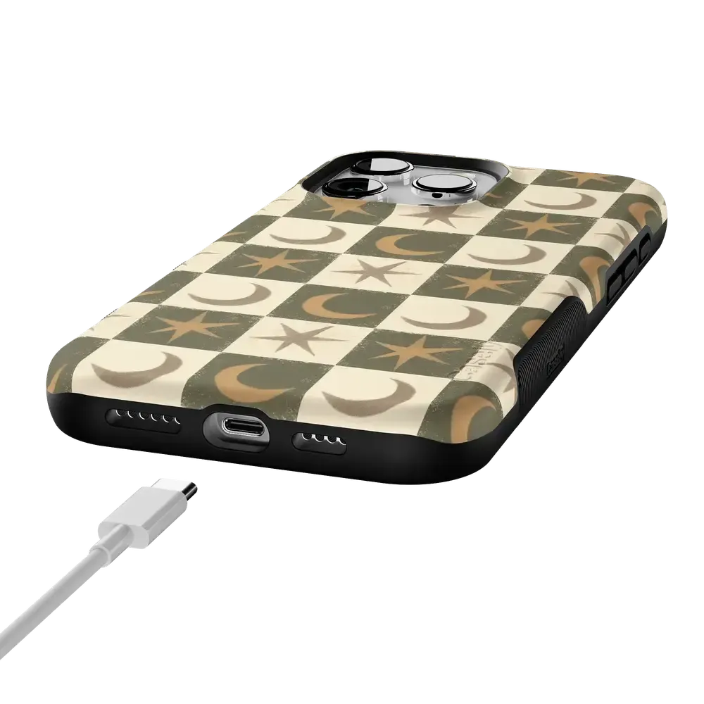 Mystic Moonstar | Green Celestial Case - Bansusa