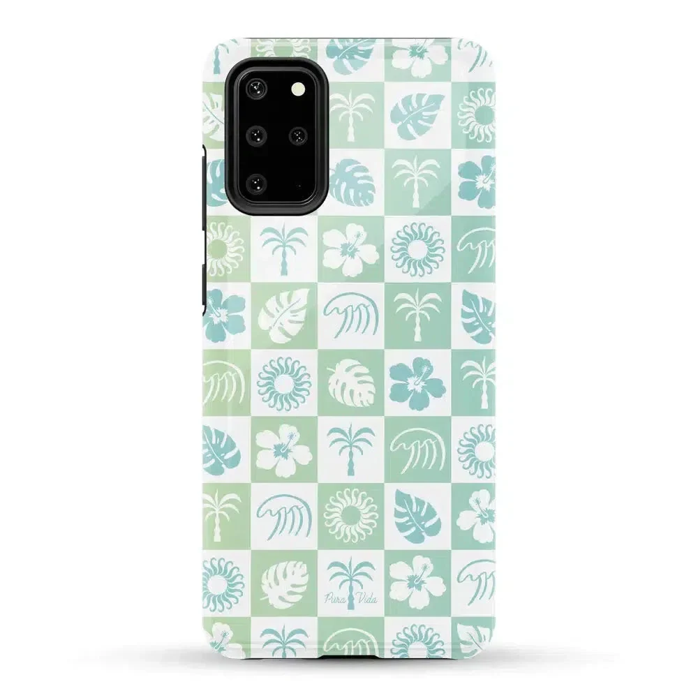 Coastal Checkers | Pura Vida Case - Bansusa