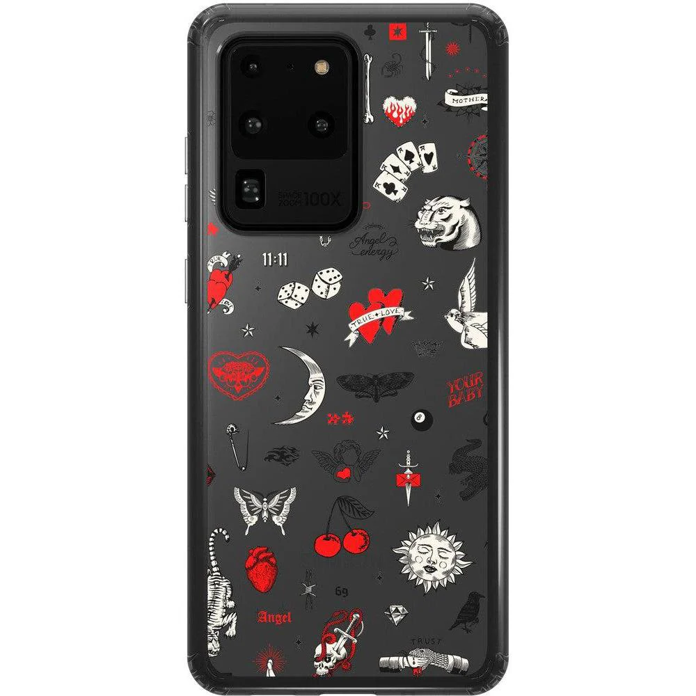 Not a Phase | Clear Flash Tattoo Case - Bansusa