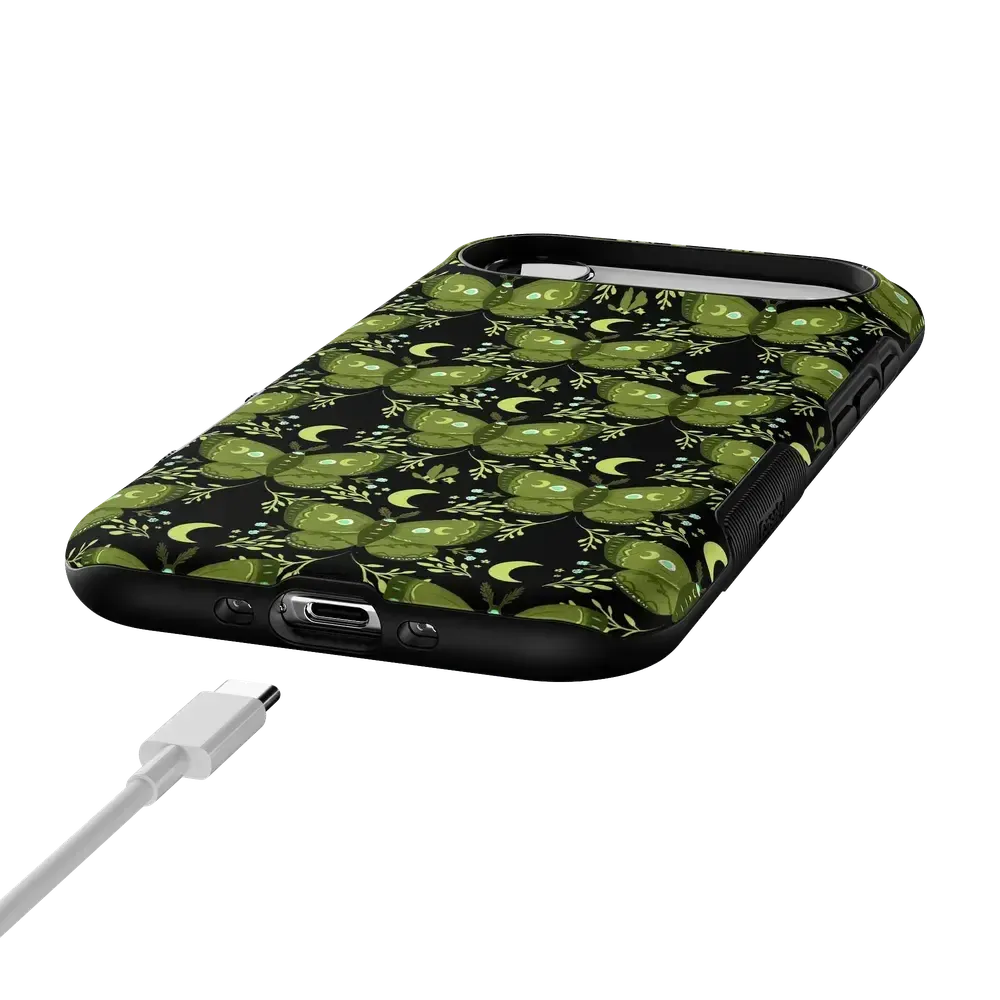 Mystic Moths | Green Twilight Case - Bansusa