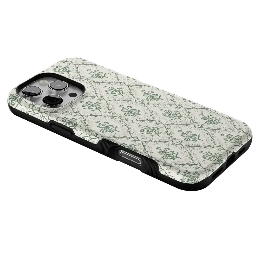Sage Tapestry | Floral Vines Case - Bansusa