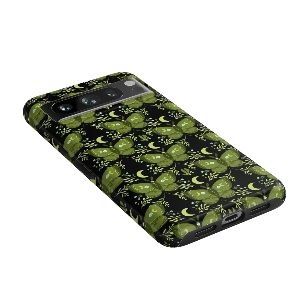 Mystic Moths | Green Twilight Case - Bansusa
