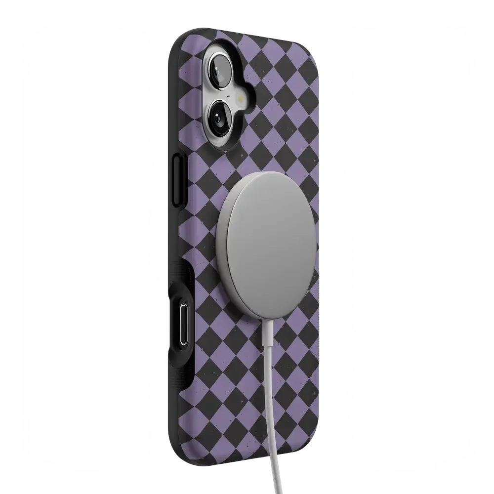 Midnight Hex | Purple Checkered Case - Bansusa