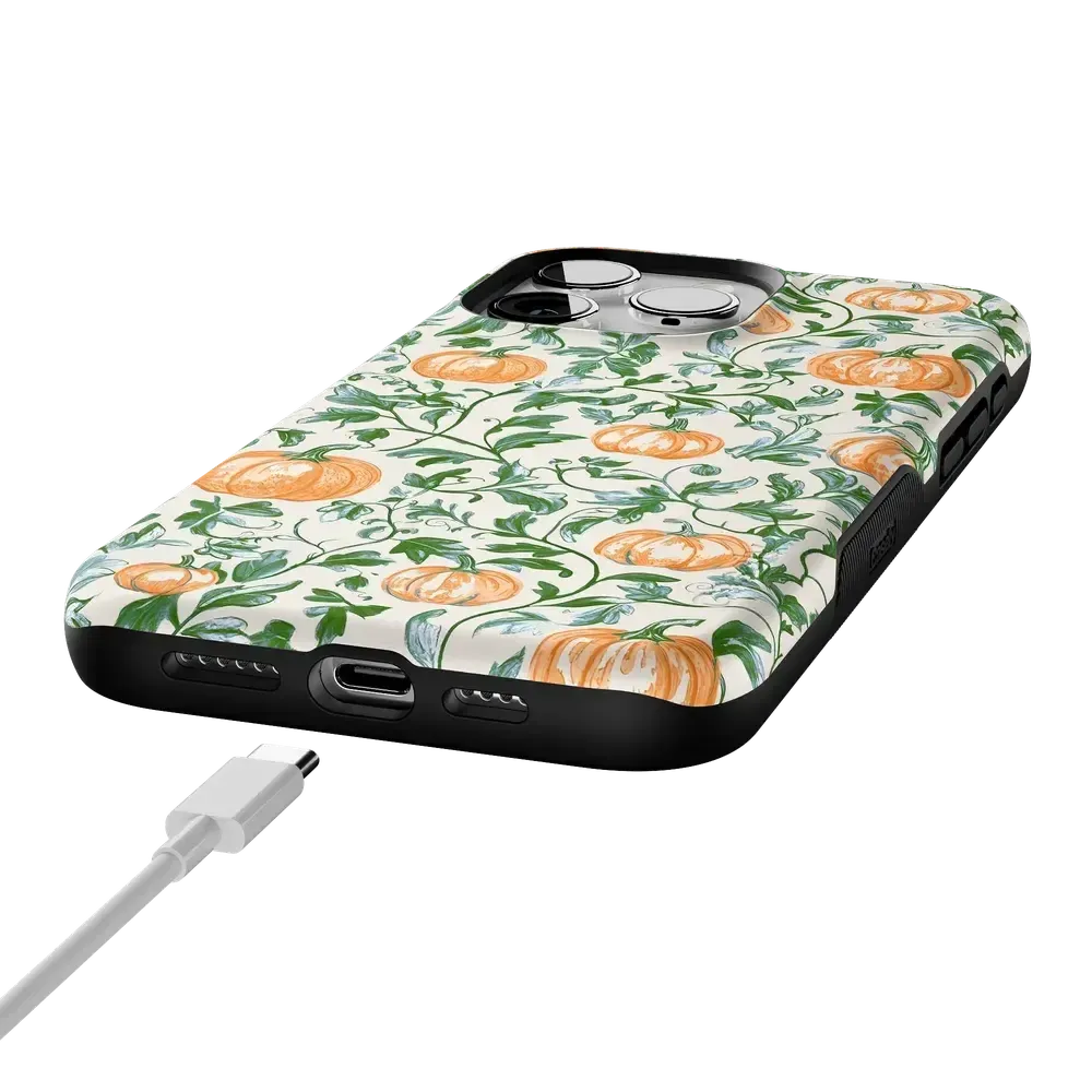 Pumpkin Patch | Green Vines Case - Bansusa
