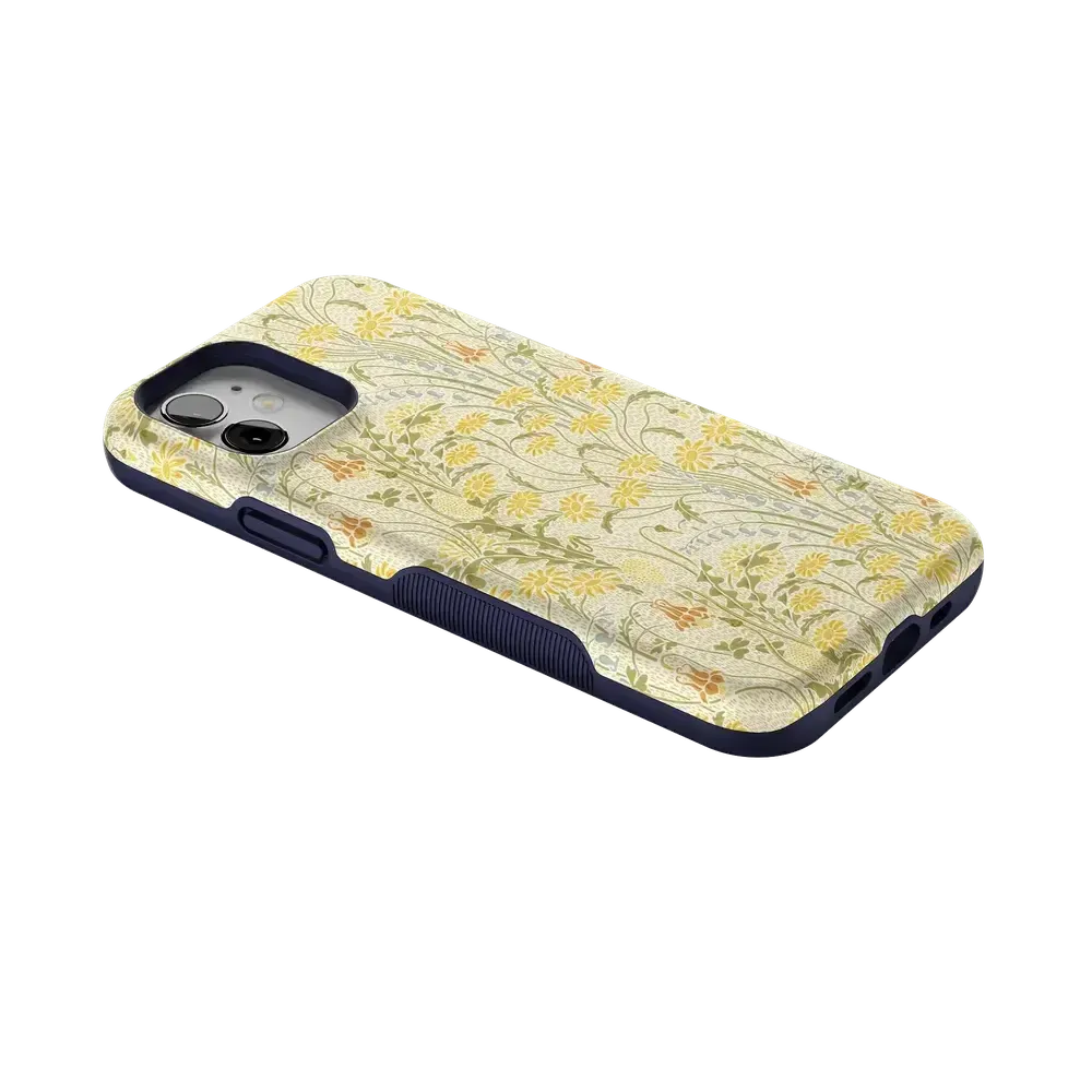 Boho Blooms | Golden Floral Case - Bansusa