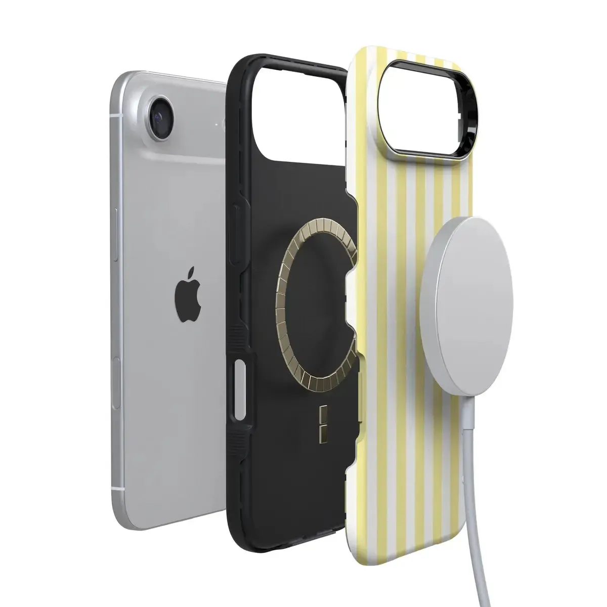 Butter Yellow Stripes | Sunday Best Case - Bansusa