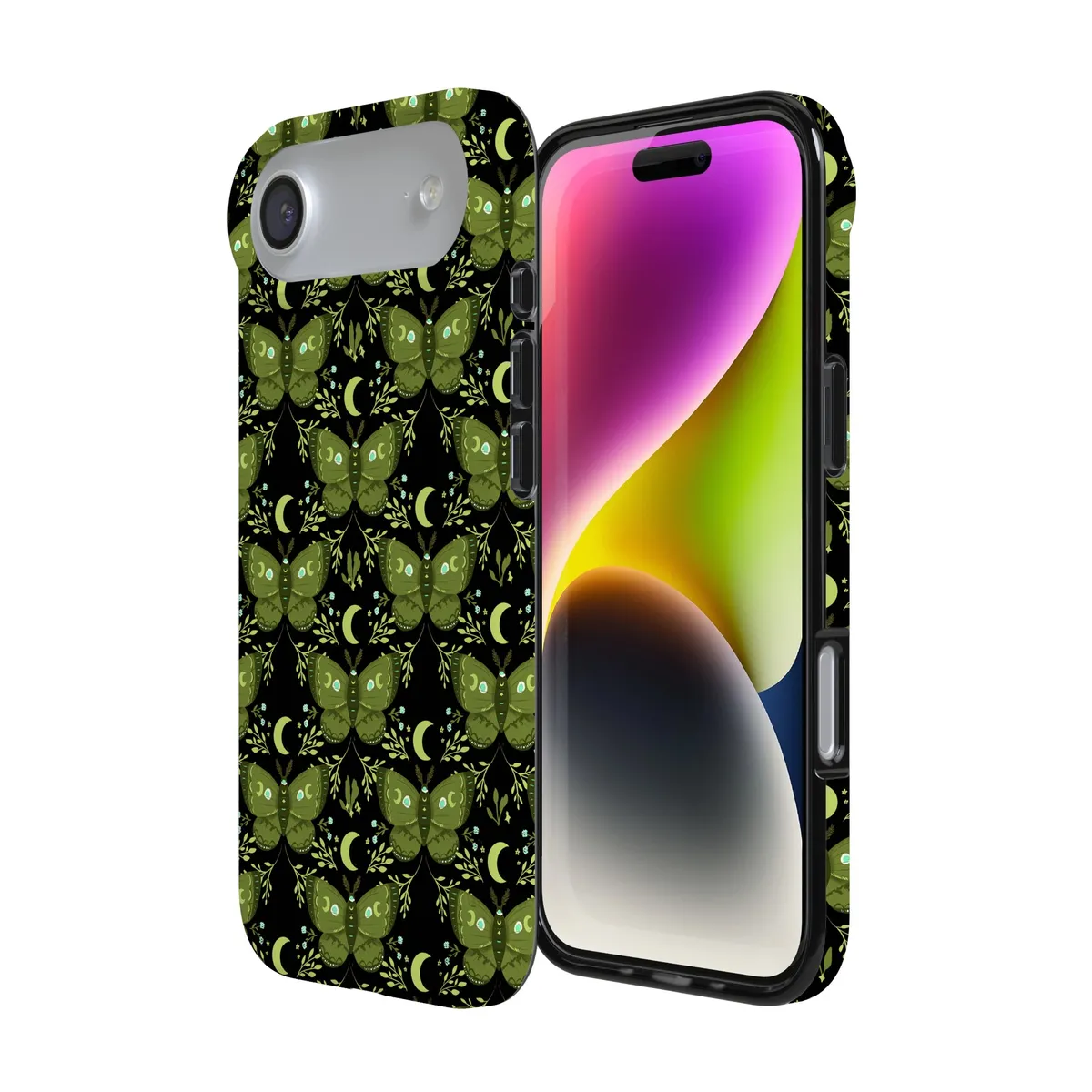 Mystic Moths | Green Twilight Case - Bansusa