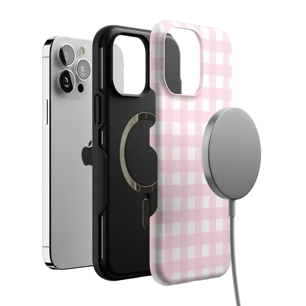 Pink Plaid | Sunday Best Case - Bansusa