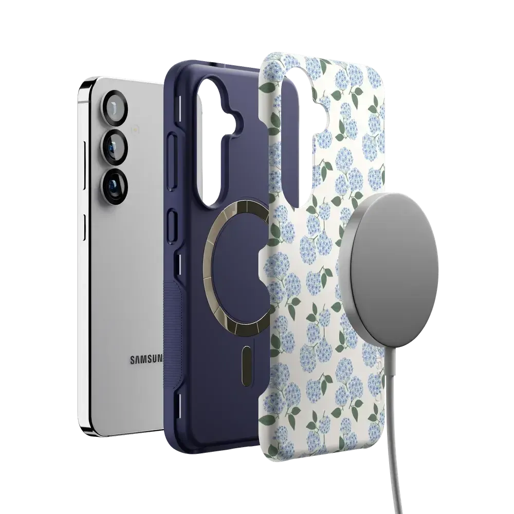 Nantucket Cottage | Blue Hydrangea Case - Bansusa