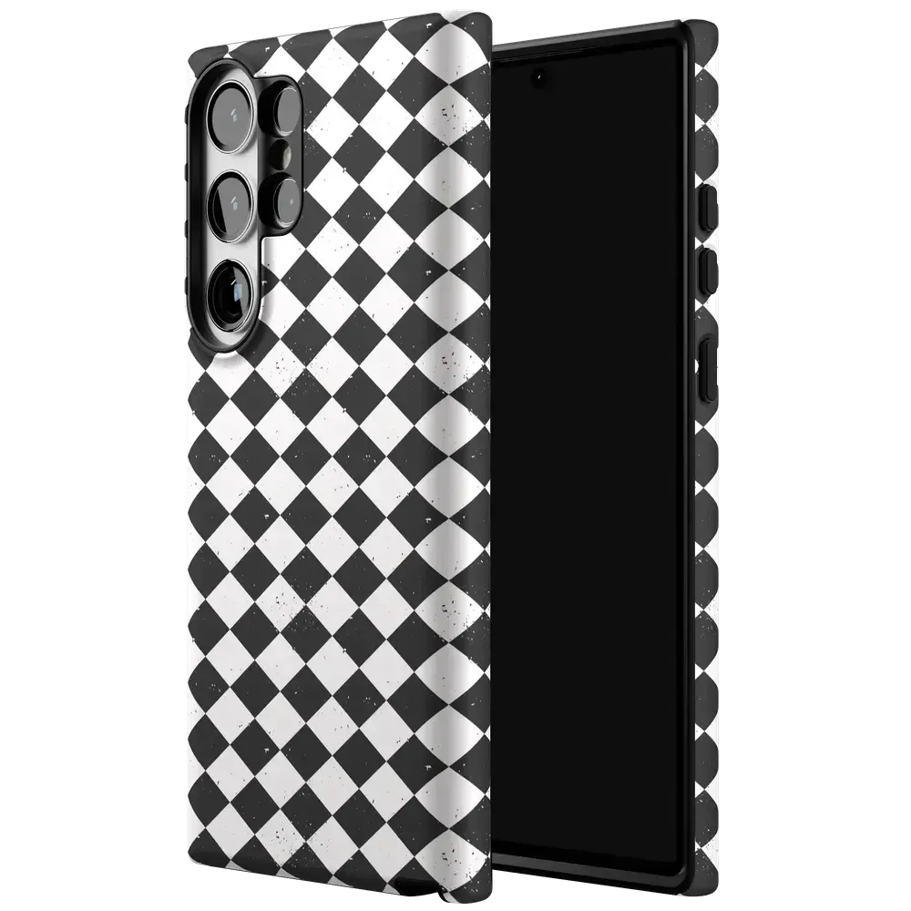 Salem's Hex | Black & White Checkered Case - Bansusa