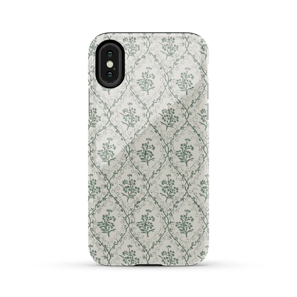 Sage Tapestry | Floral Vines Case - Bansusa