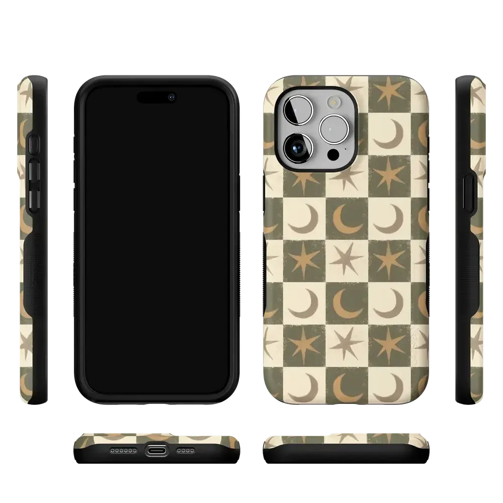 Mystic Moonstar | Green Celestial Case - Bansusa