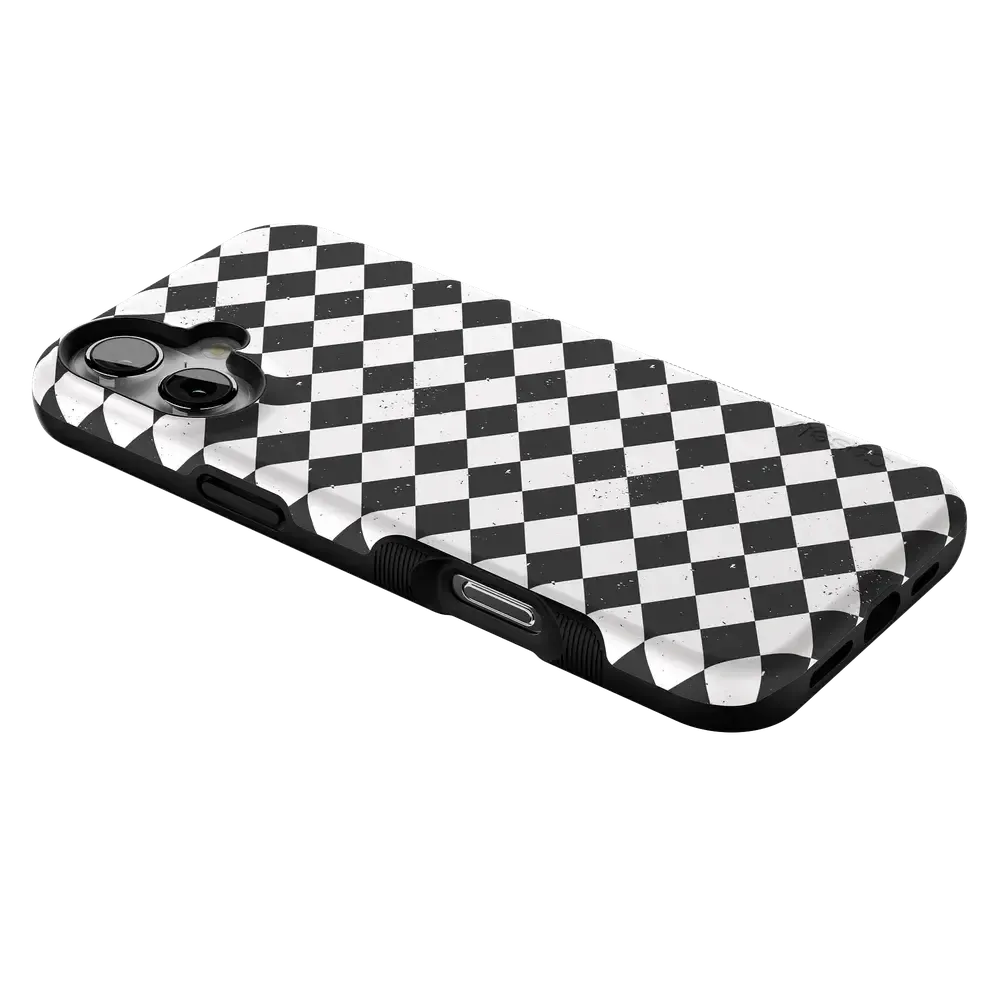 Salem's Hex | Black & White Checkered Case - Bansusa