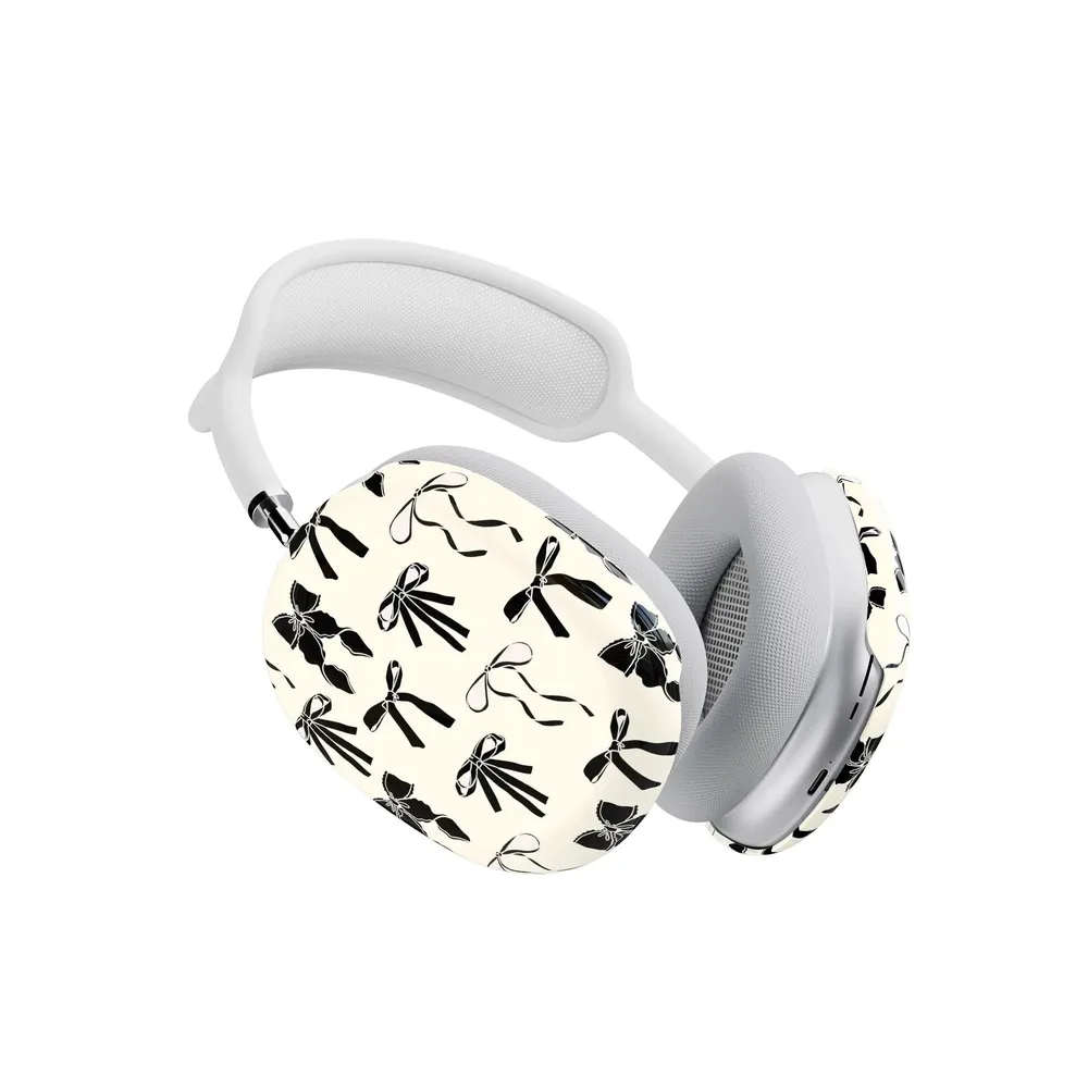 Goth Girlie | Black Bows AirPods Max Case - Bansusa