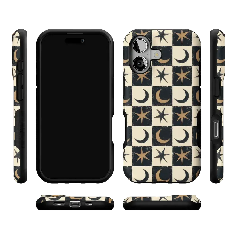 Mystic Moonstar | Black Celestial Case - Bansusa