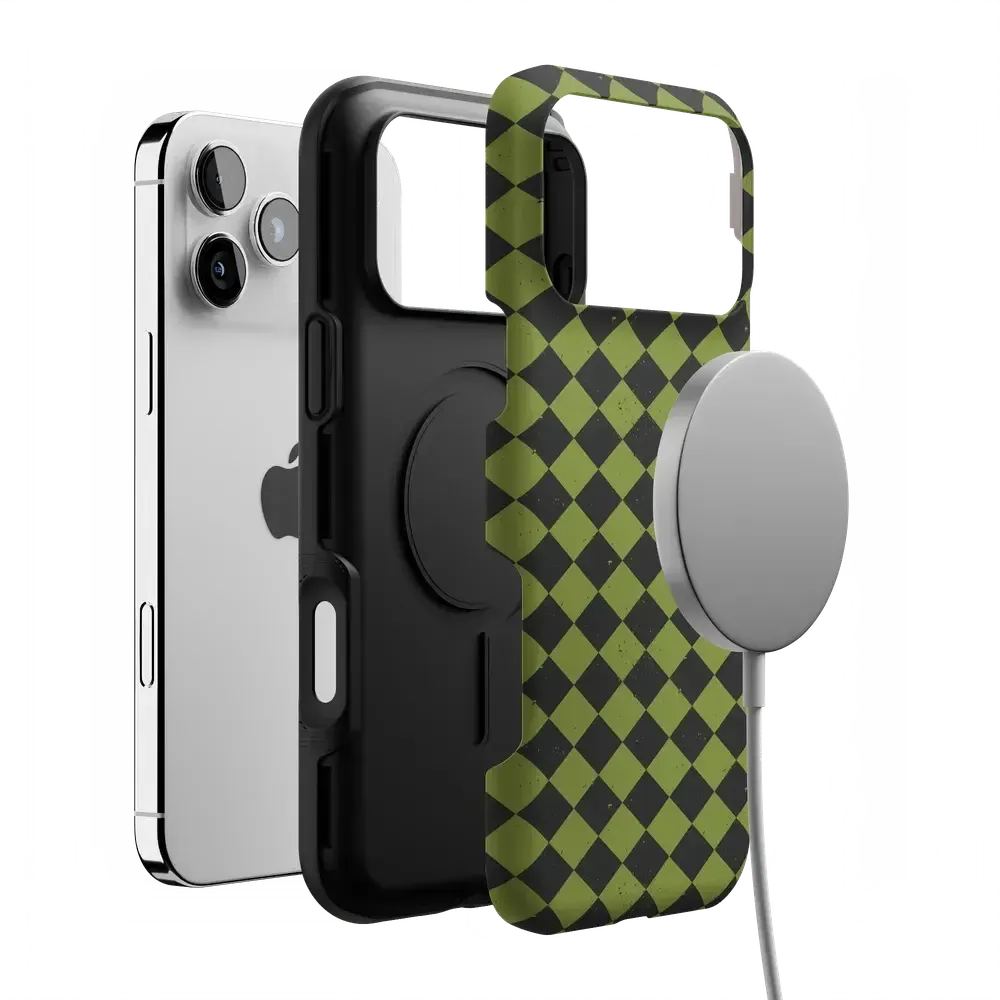 Wicked Hex | Green Checkered Case - Bansusa
