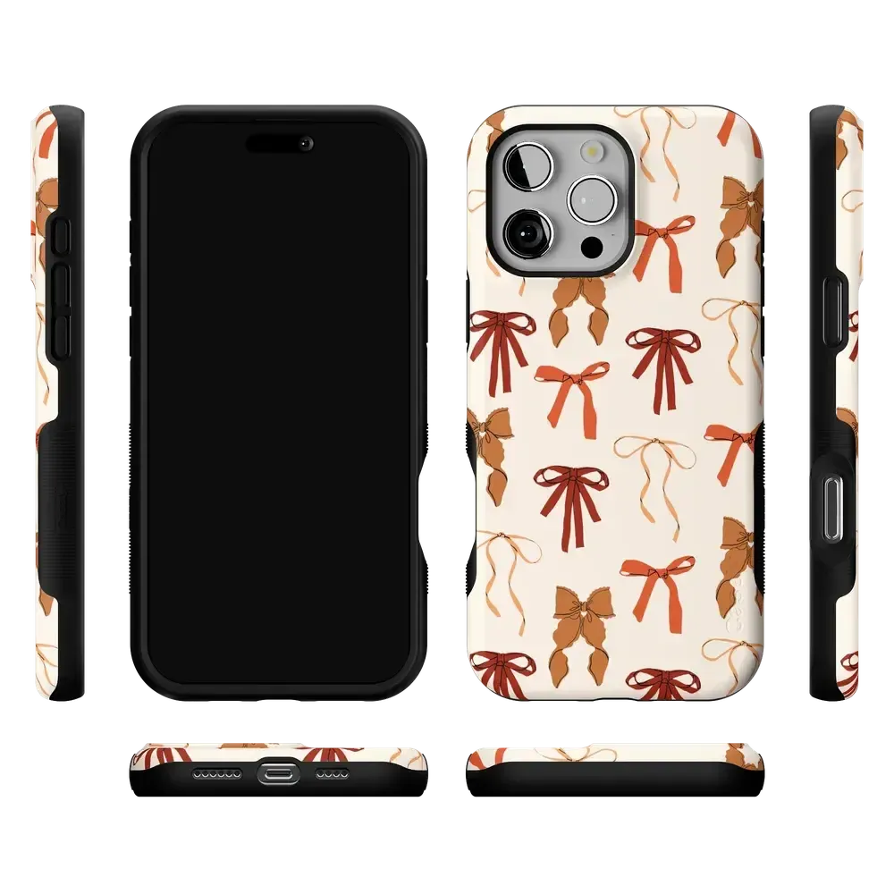 Fall Girlie | Pumpkin Spice Bows Case - Bansusa