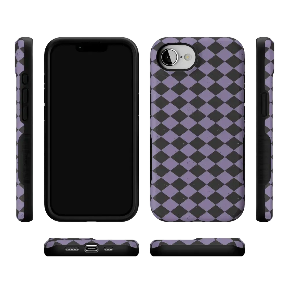 Midnight Hex | Purple Checkered Case - Bansusa