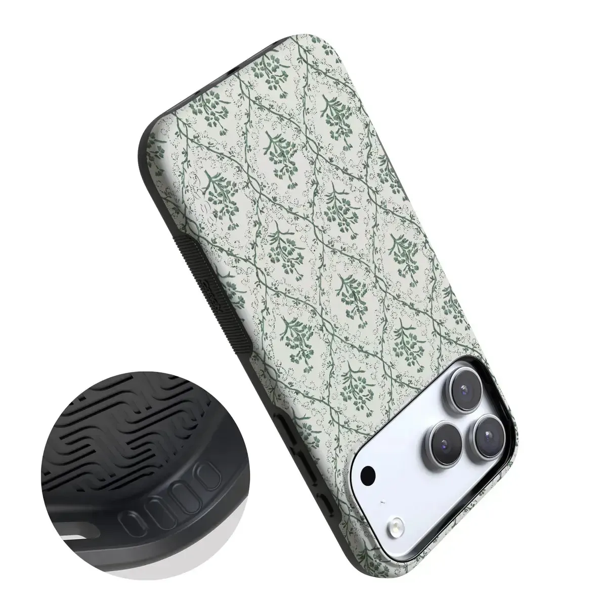Sage Tapestry | Floral Vines Case - Bansusa