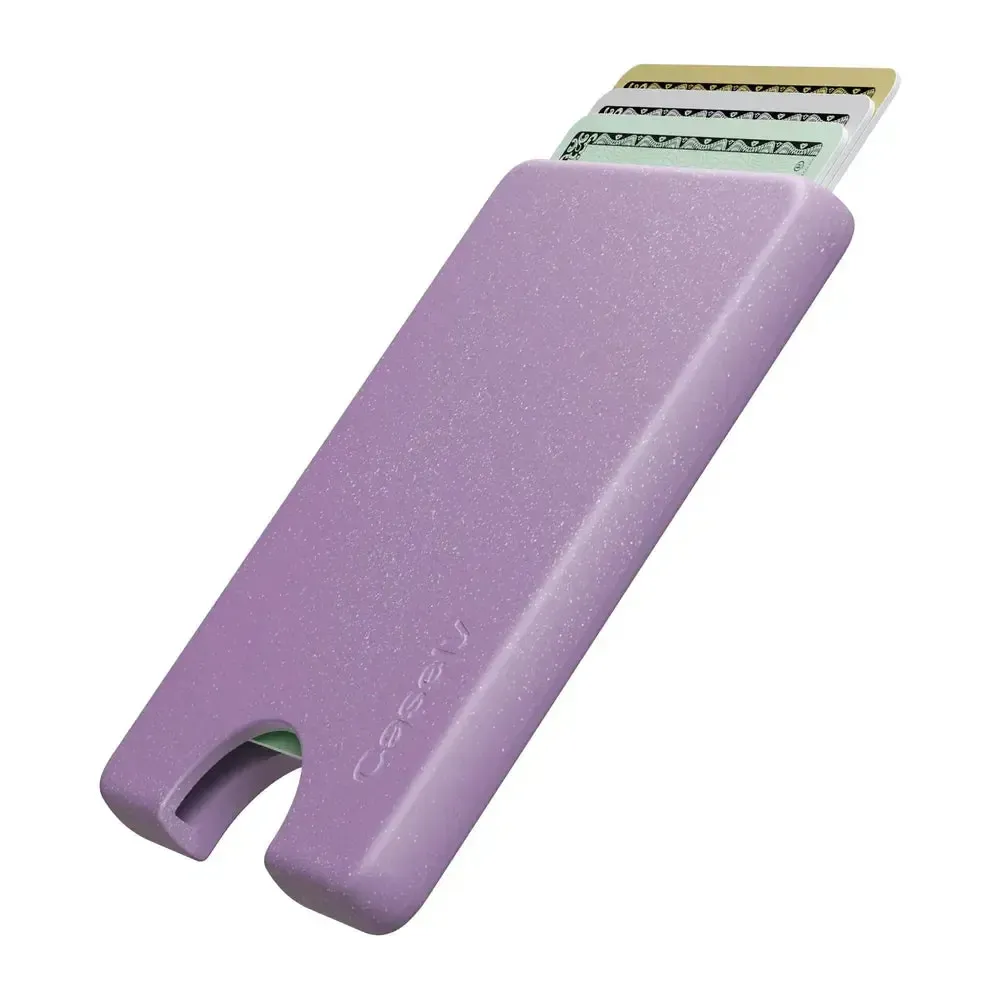 Lavender Waves | Purple Shimmer MagWallet - Bansusa