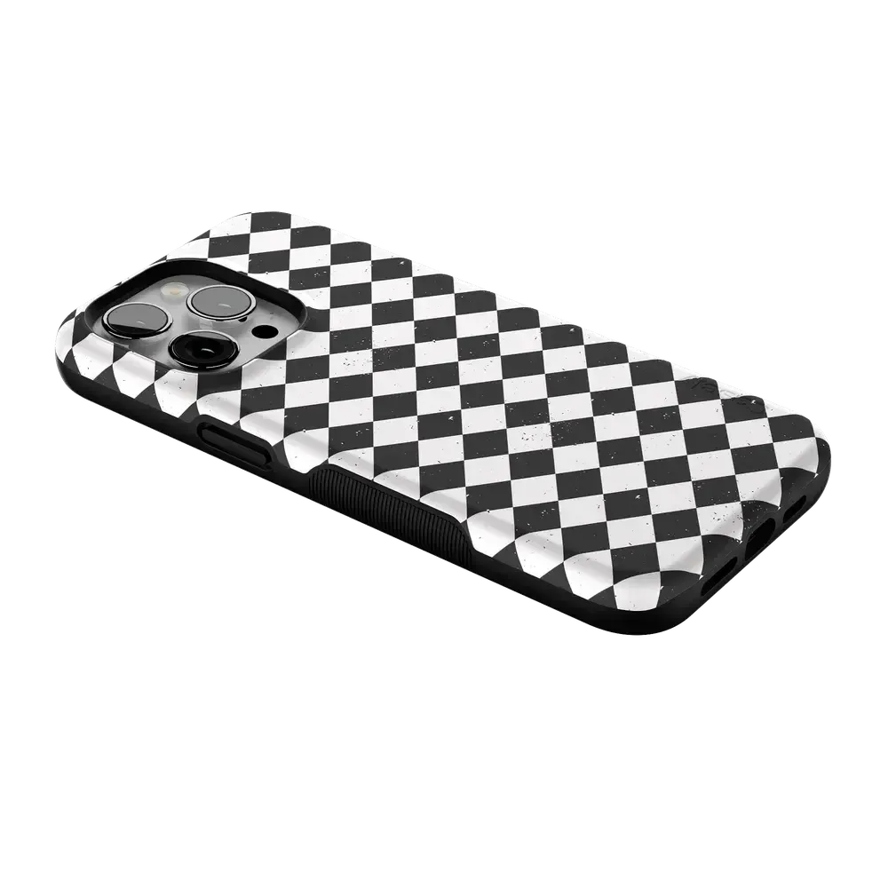 Salem's Hex | Black & White Checkered Case - Bansusa