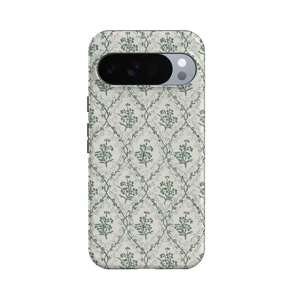 Sage Tapestry | Floral Vines Case - Bansusa