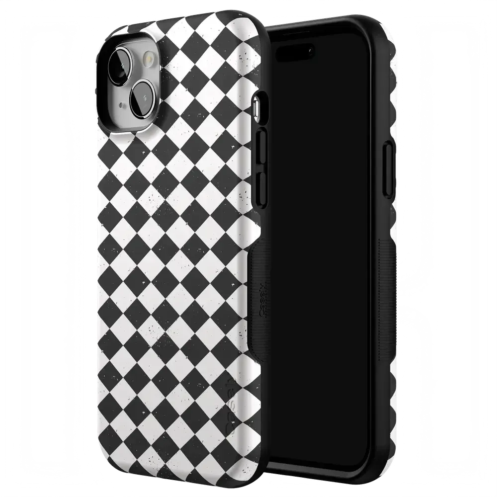 Salem's Hex | Black & White Checkered Case - Bansusa