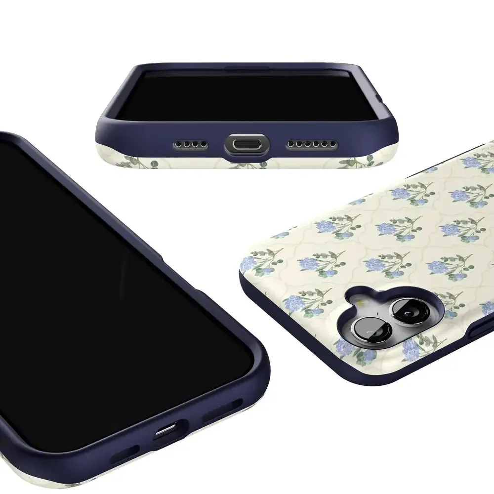 Vintage Garden | Blue Hydrangea Case - Bansusa