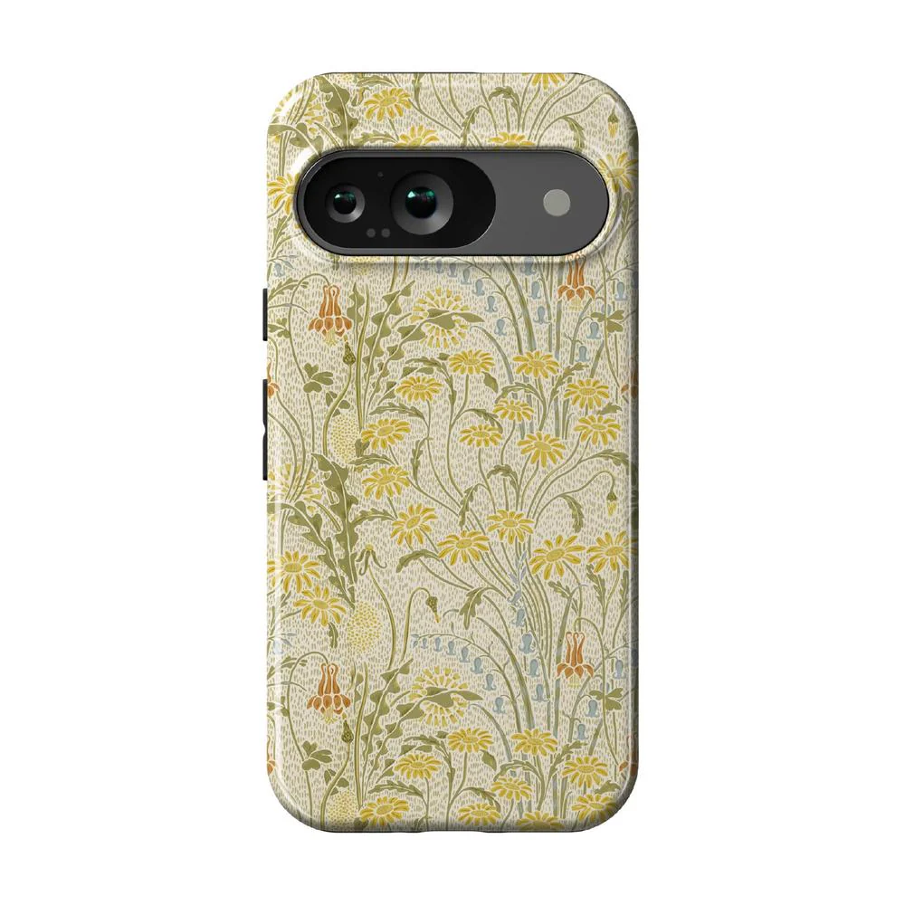 Boho Blooms | Golden Floral Case - Bansusa