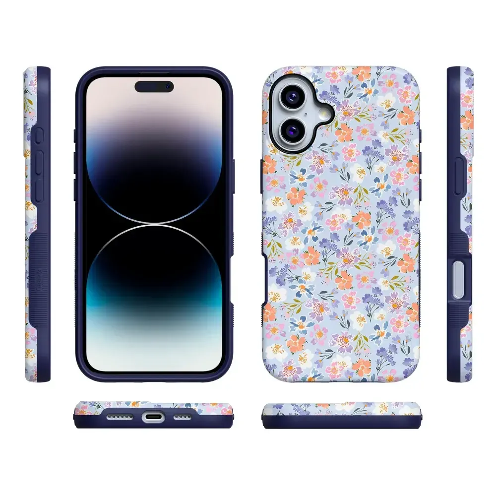 Poppy Meadows | Pastel Floral Case - Bansusa