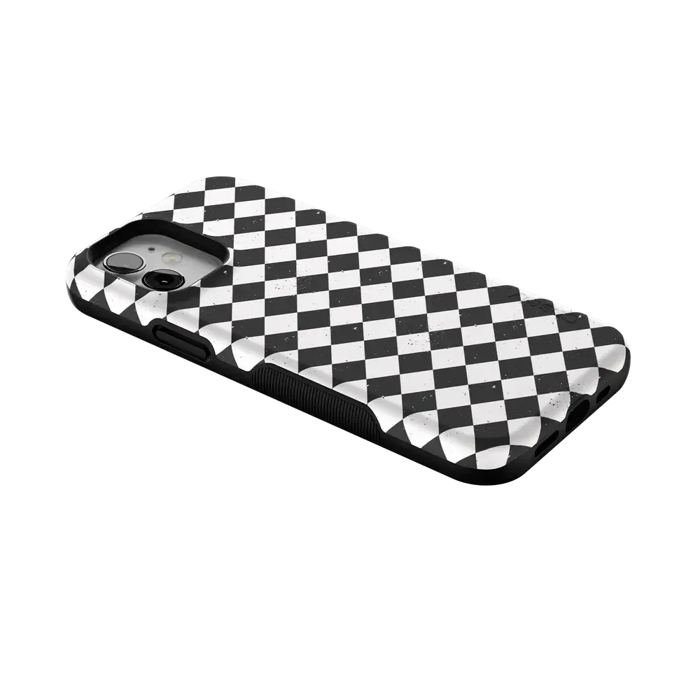 Salem's Hex | Black & White Checkered Case - Bansusa