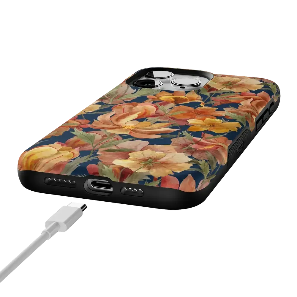 Fallen Gold | Antique Floral Case - Bansusa