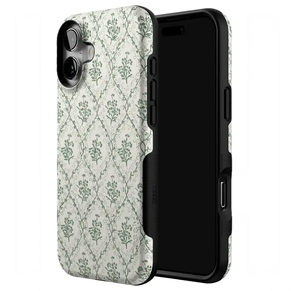 Sage Tapestry | Floral Vines Case - Bansusa