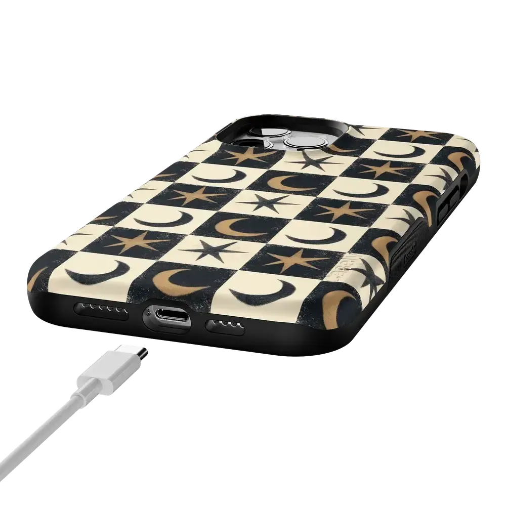 Mystic Moonstar | Black Celestial Case - Bansusa