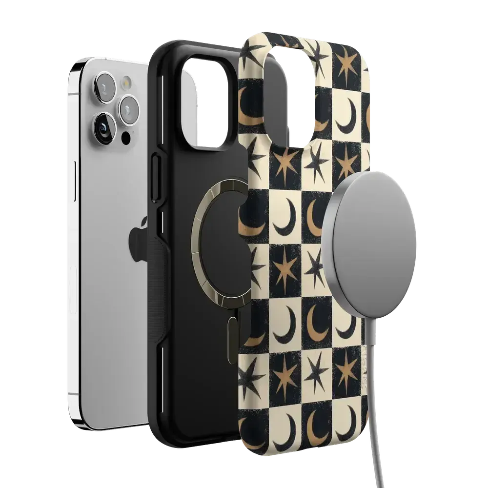 Mystic Moonstar | Black Celestial Case - Bansusa