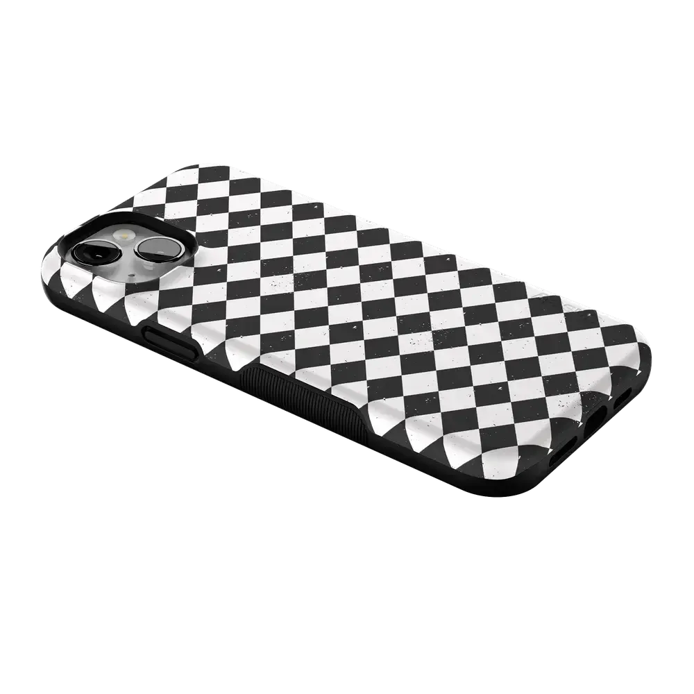 Salem's Hex | Black & White Checkered Case - Bansusa