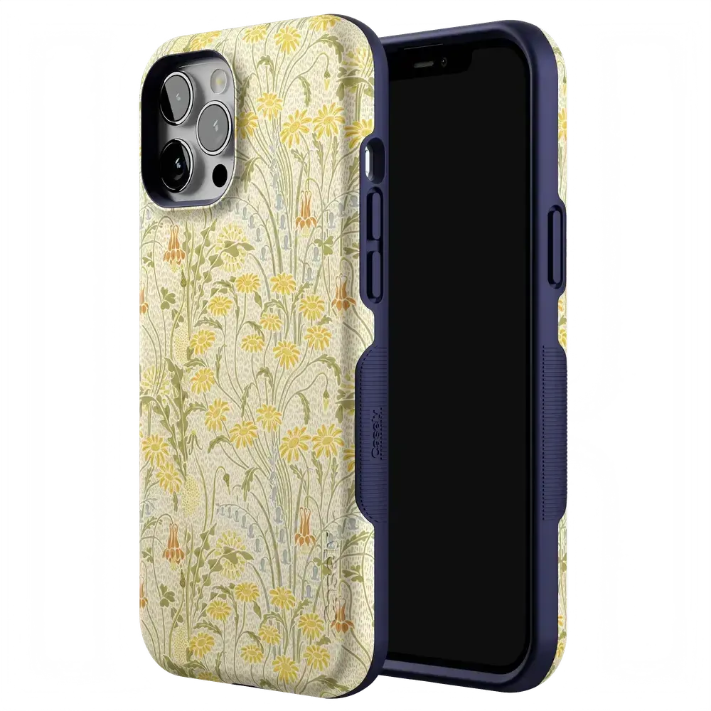 Boho Blooms | Golden Floral Case - Bansusa