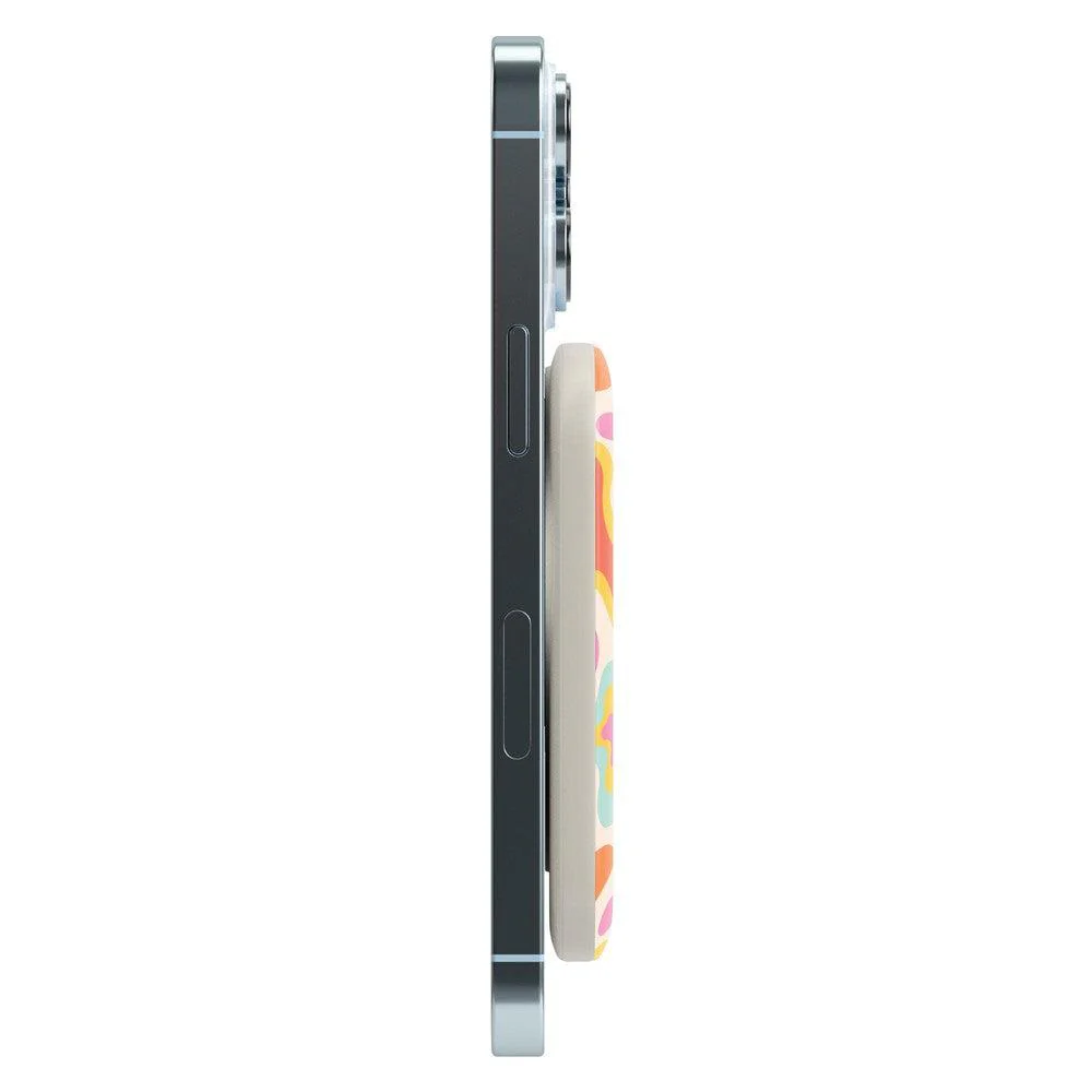 Tropical Color Splash | Abstract Retro Power Pod - Bansusa
