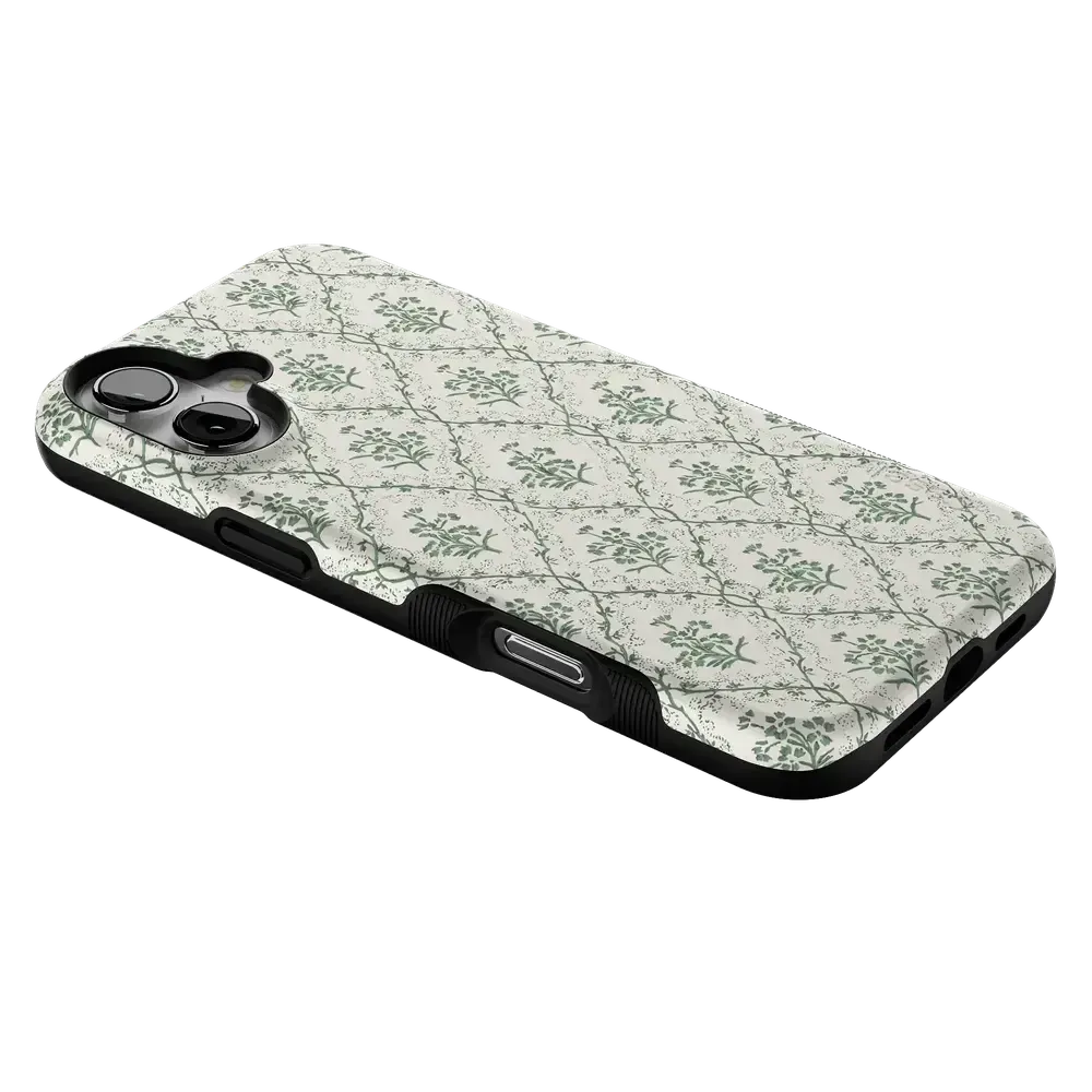 Sage Tapestry | Floral Vines Case - Bansusa