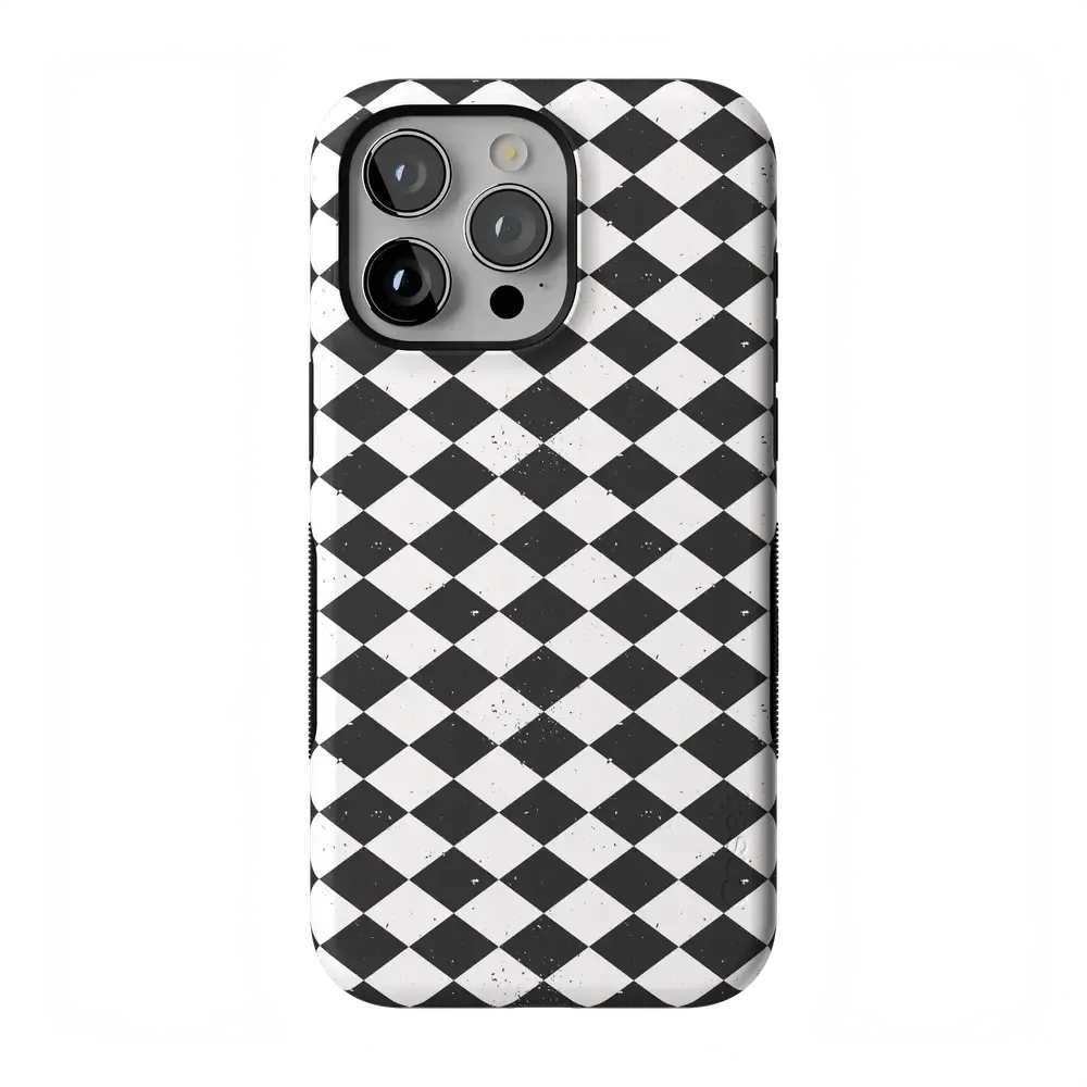 Salem's Hex | Black & White Checkered Case - Bansusa