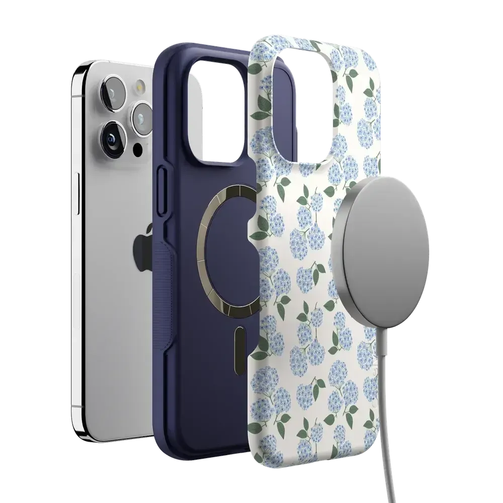 Nantucket Cottage | Blue Hydrangea Case - Bansusa