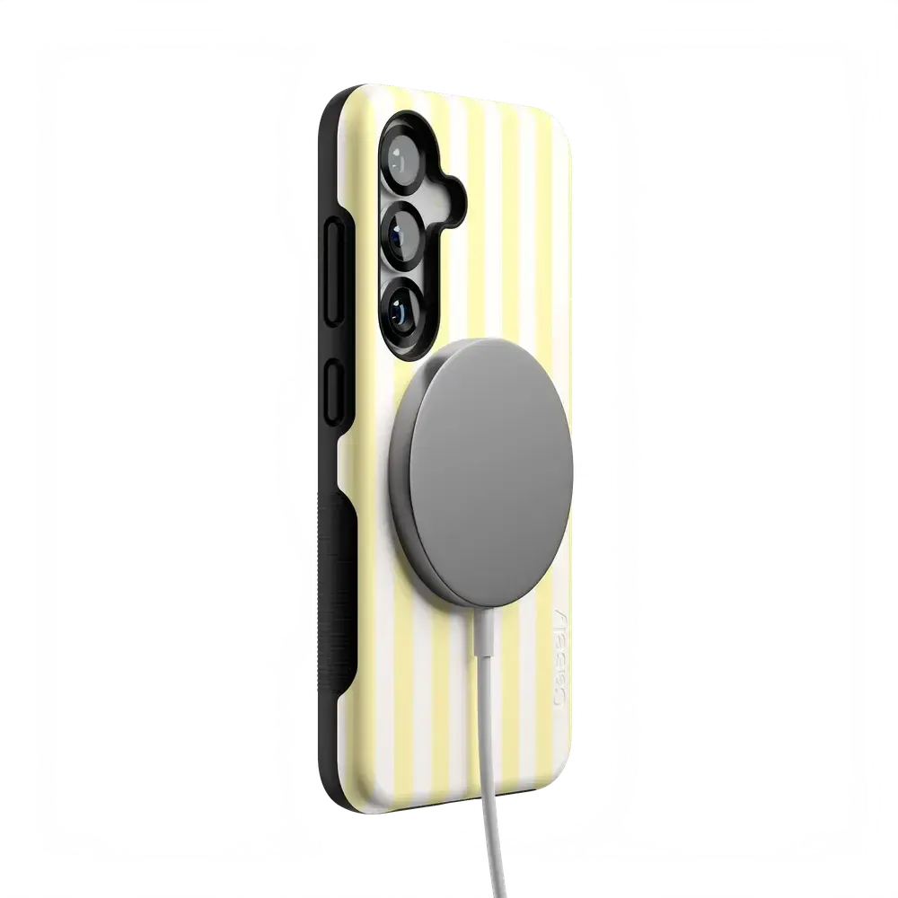 Butter Yellow Stripes | Sunday Best Case - Bansusa