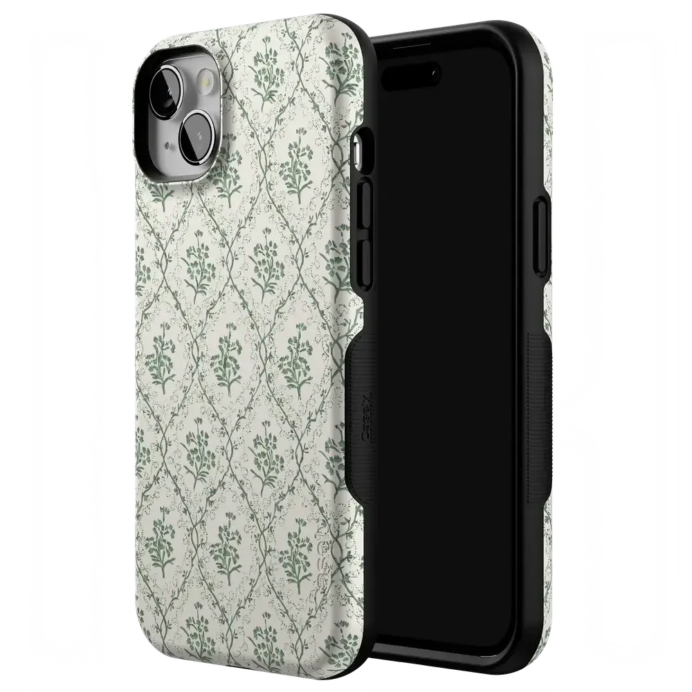 Sage Tapestry | Floral Vines Case - Bansusa