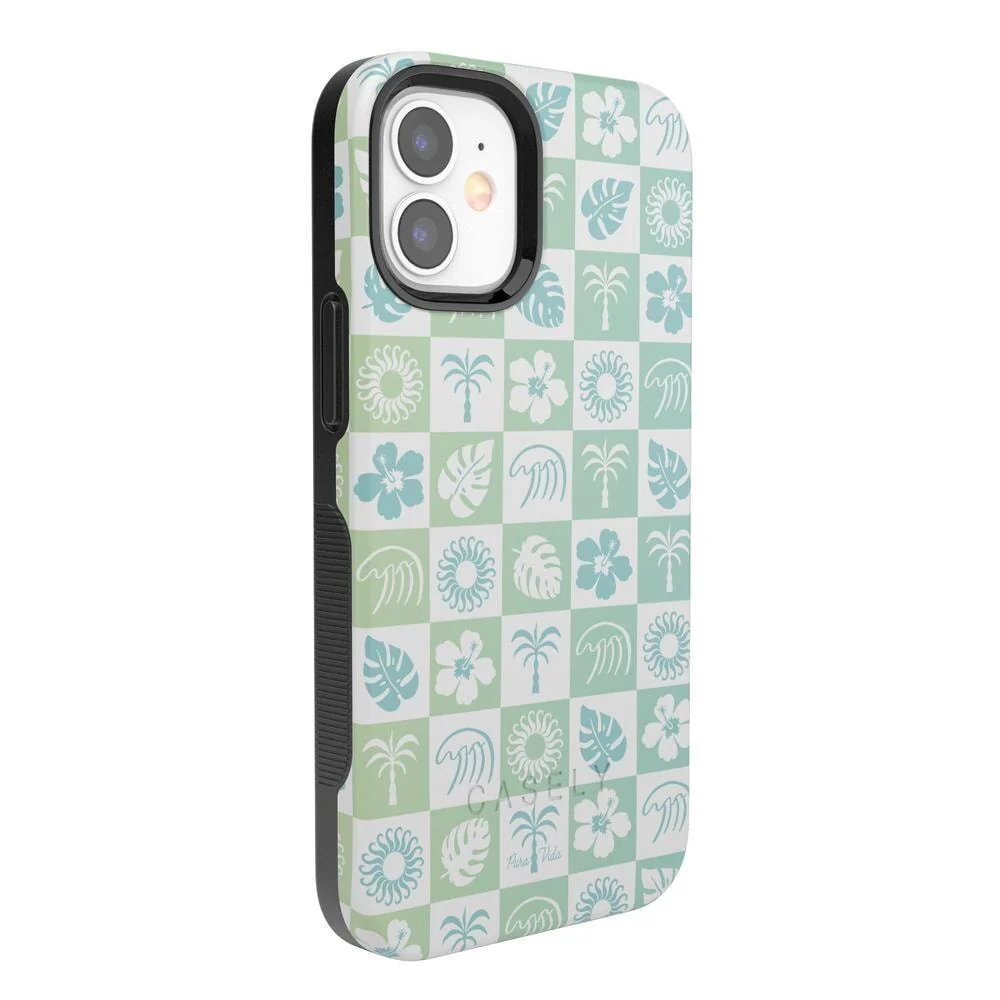 Coastal Checkers | Pura Vida Case - Bansusa