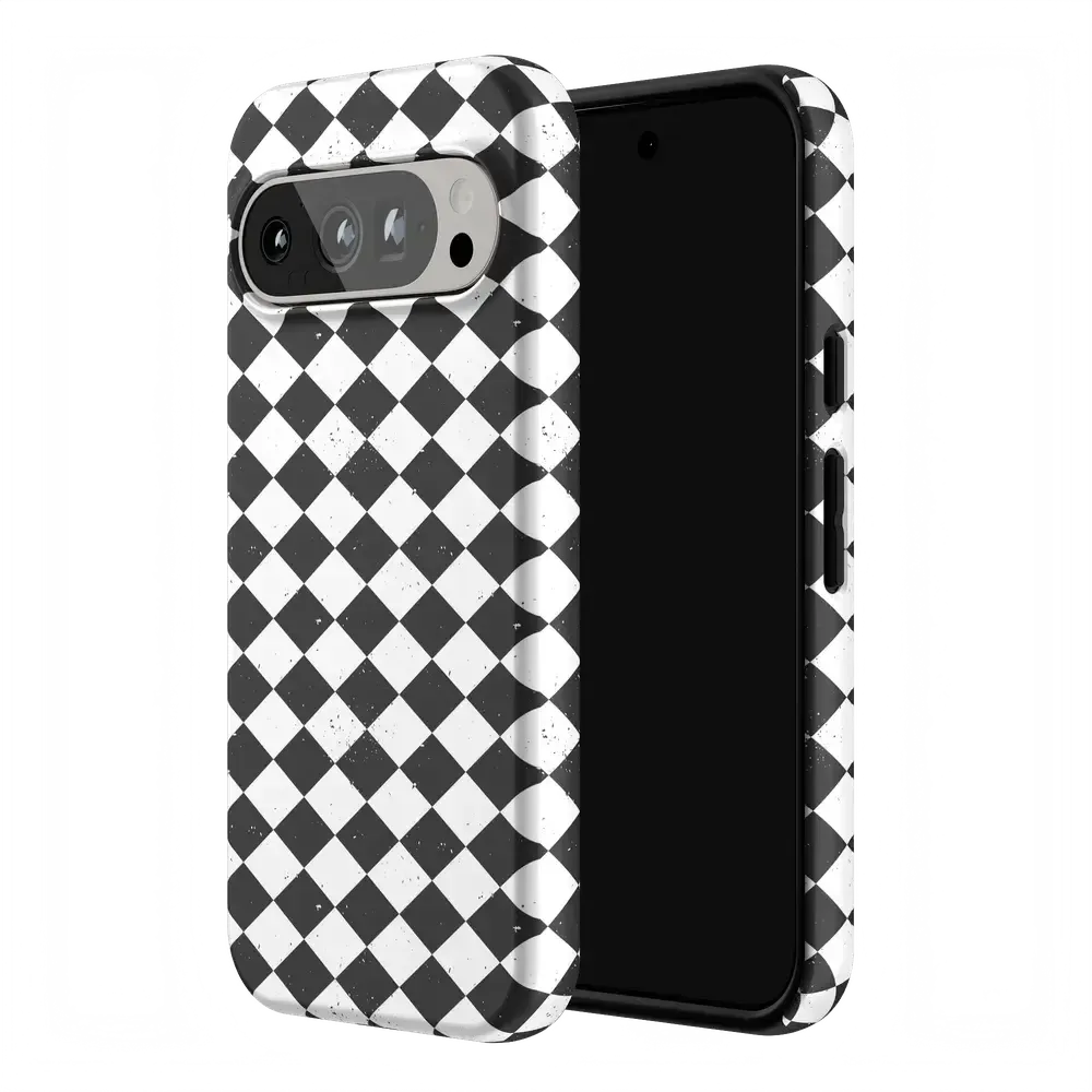 Salem's Hex | Black & White Checkered Case - Bansusa
