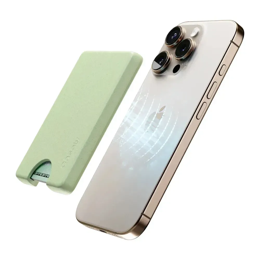 Kiwi Kiss | Matcha Green Shimmer MagWallet - Bansusa