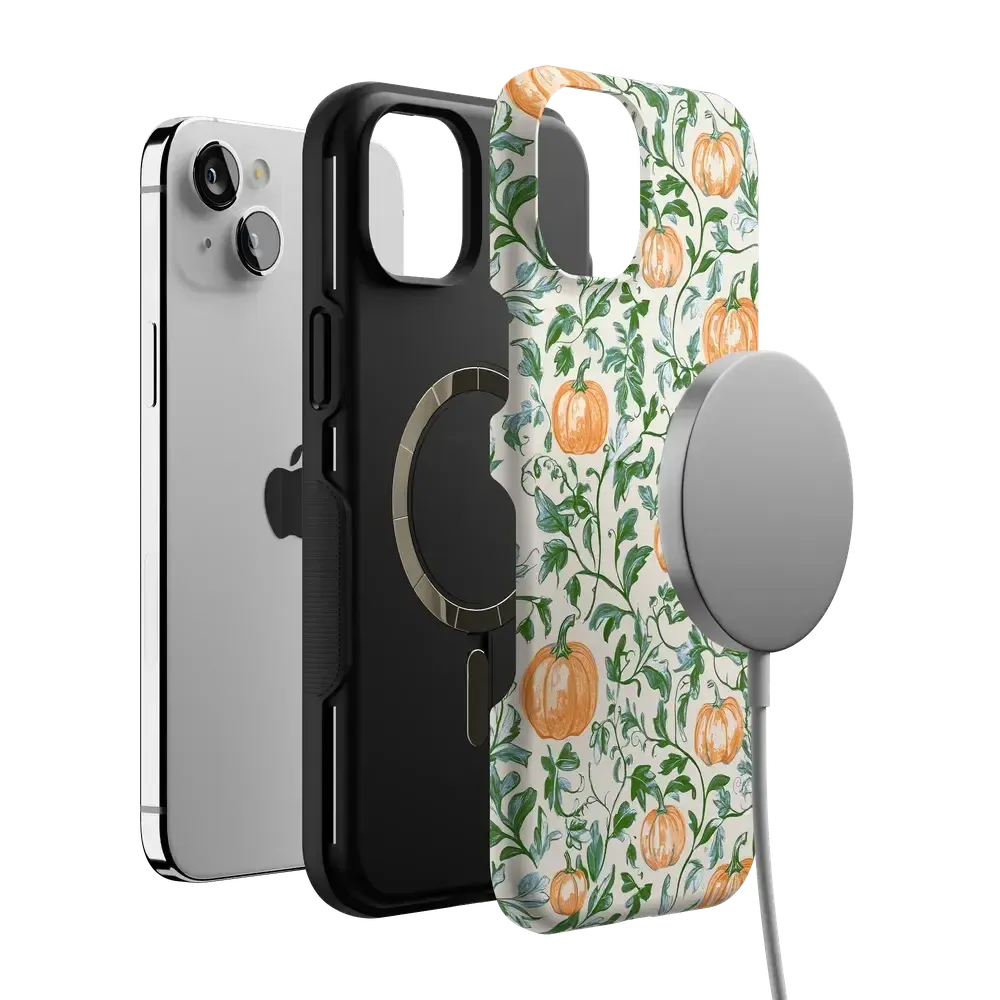 Pumpkin Patch | Green Vines Case - Bansusa