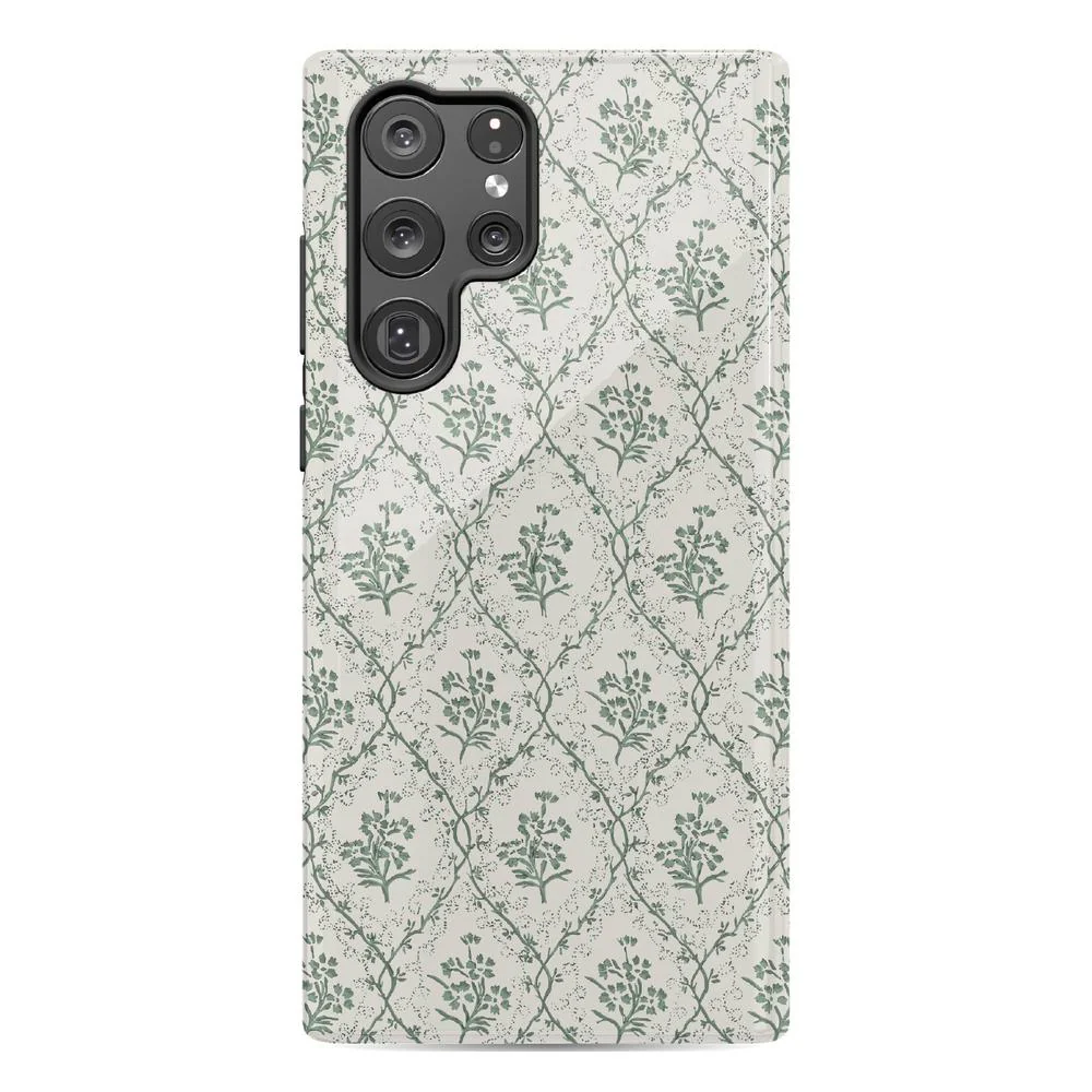 Sage Tapestry | Floral Vines Case - Bansusa